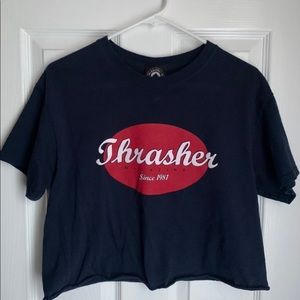 cropped thrasher shirt